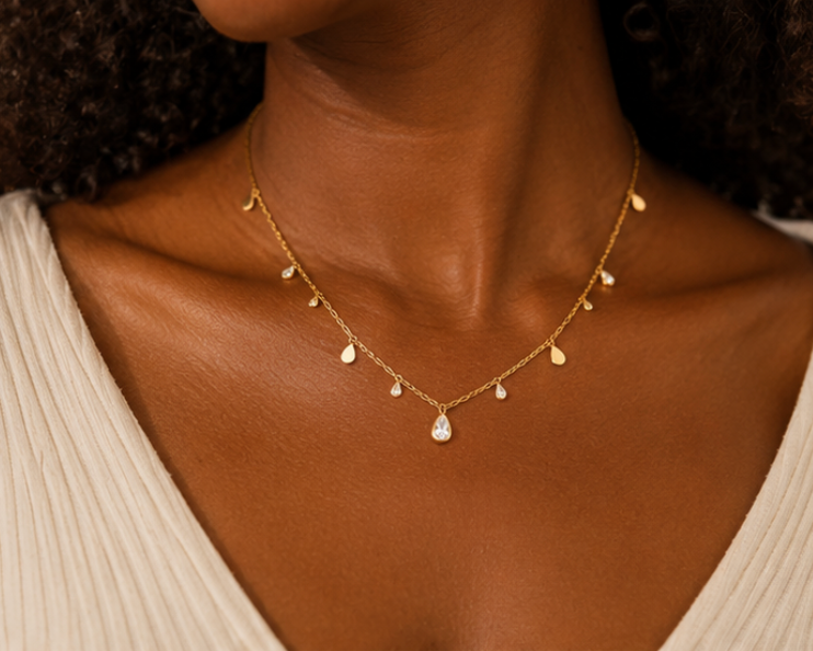 Camilia Necklace (measurments) ND