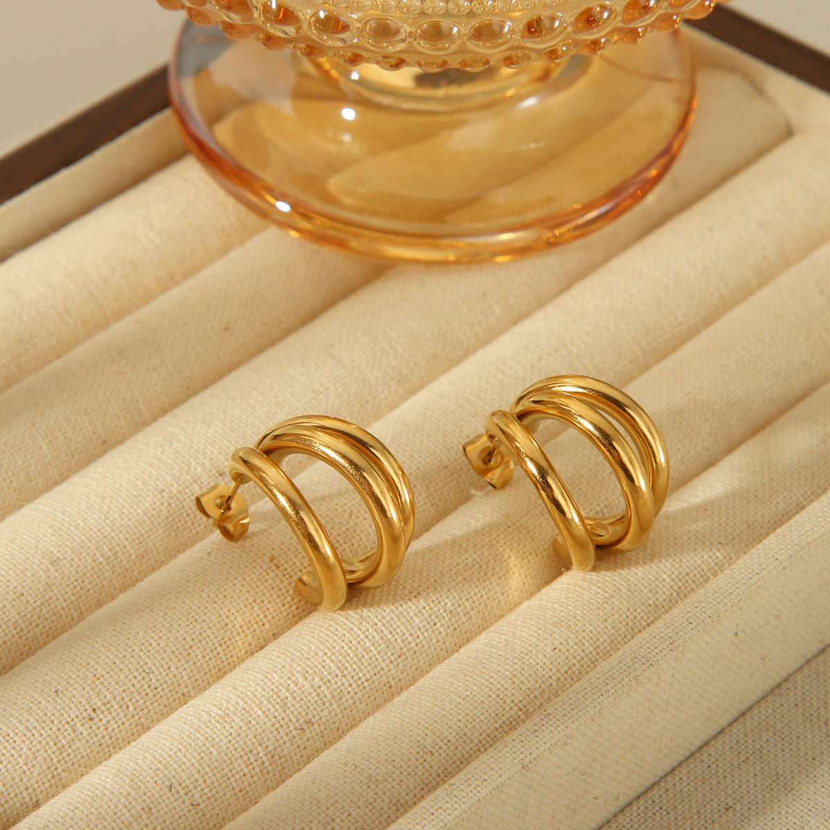 Amber Earrings ND