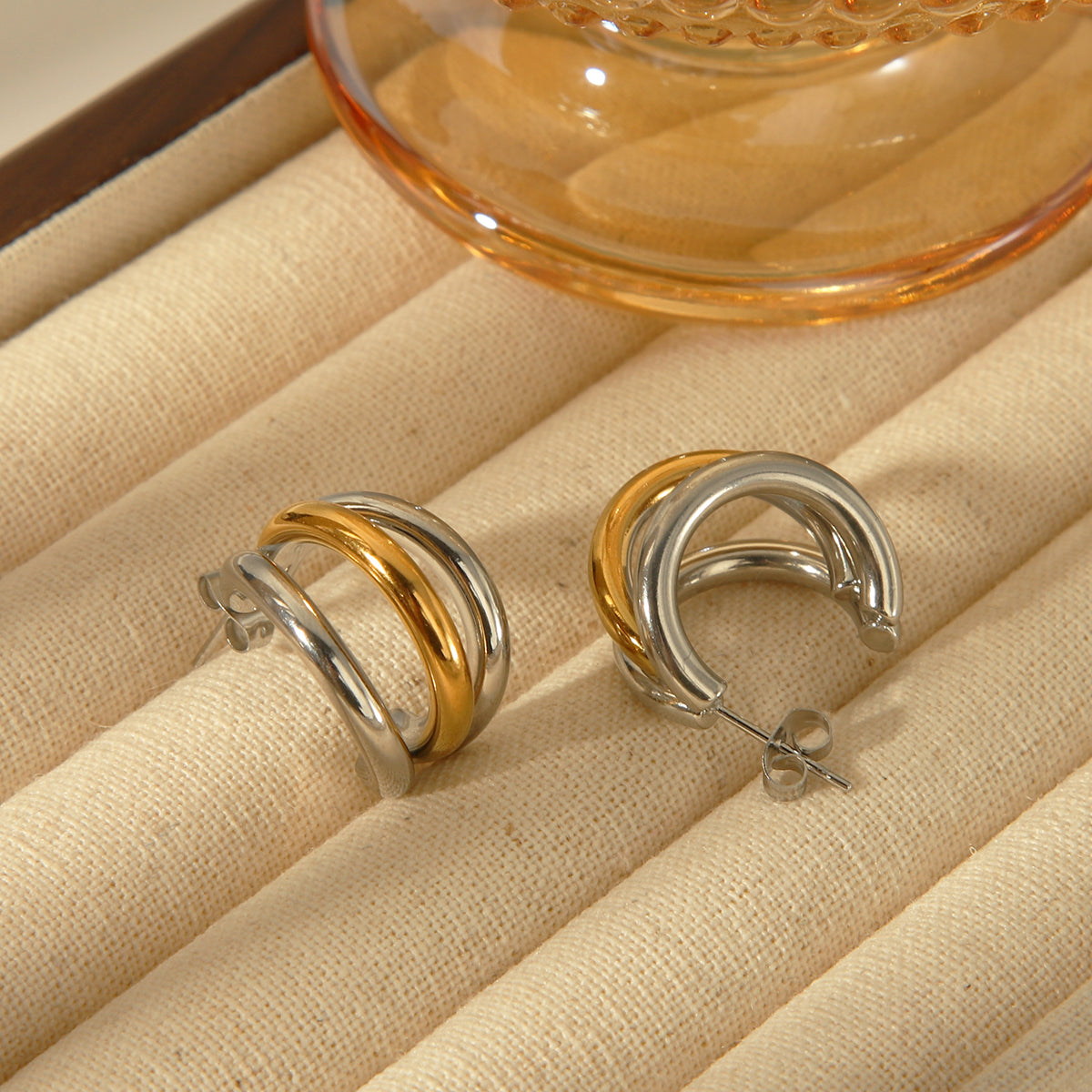 Amber Earrings ND